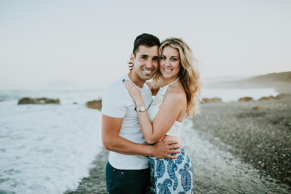 Engagement photos in Marbella
